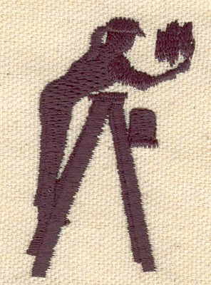 Embroidery Design: Painter  1.35w X 2.20h