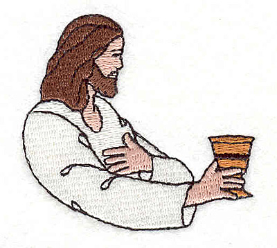 Embroidery Design: Christ offering 2.16"w X 2.02"h