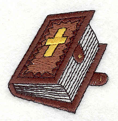 Embroidery Design: Bible 1.86"w X 2.00"h