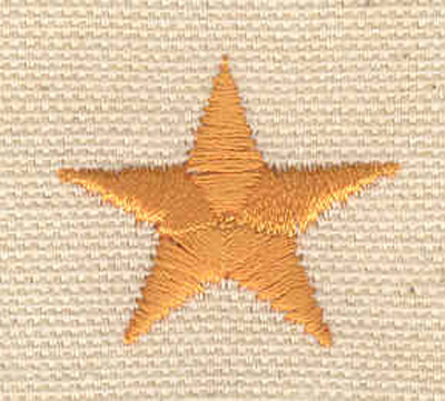 Embroidery Design: Star A 1.09w X 0.94h
