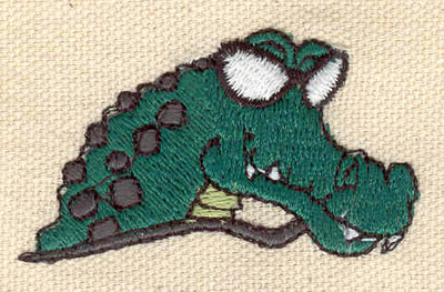 Embroidery Design: Crocodile  2.15w X 1.25h