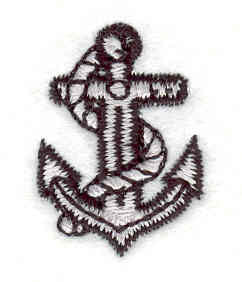 Embroidery Design: Anchor1.15w X 0.82h
