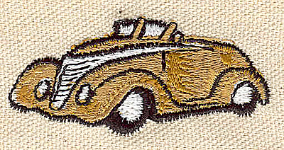Embroidery Design: Vintage car 2.37w X 1.07h