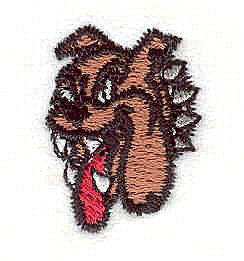 Embroidery Design: Bulldog S1.02" x 0.77"