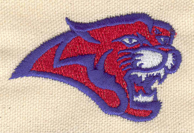 Embroidery Design: Panther 2.43w X 1.86h