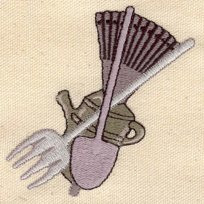 Embroidery Design: Farmers tools 3.04w X 3.10h