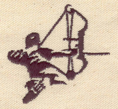 Embroidery Design: Archer 2.36w X 2.34h