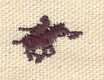 Embroidery Design: Knight mini 0.50w X 0.72h