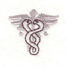 Embroidery Design: Medical Symbol 2 1.00w X 0.94h