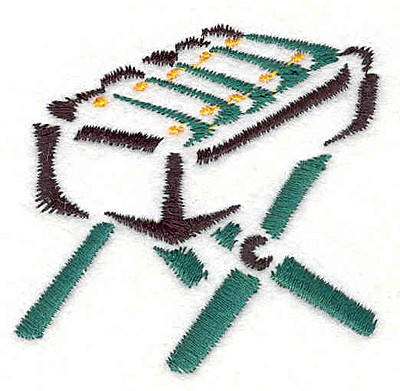 Embroidery Design: Xylophone 2.30" X 2.46"