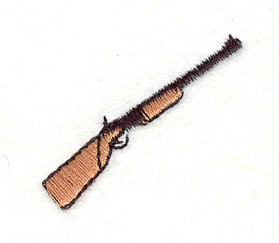 Embroidery Design: Rifle 11.25" x 1.37"