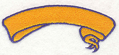 Embroidery Design: Banner 31.50" x 3.50"