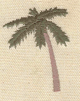 Embroidery Design: Palm tree A 1.60w X 2.00h