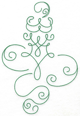 Embroidery Design: Art Deco 104 9.55w X 6.50h