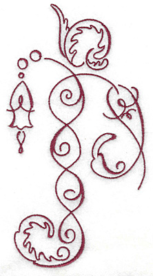 Embroidery Design: Art Deco 111 3.46w X 6.53h