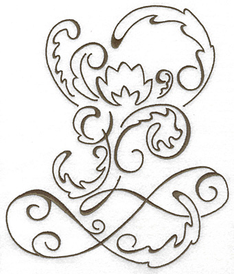 Embroidery Design: Art Deco 114 8.65w X 7.36h