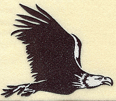 Embroidery Design: American Eagle in flight large 4.97w X 4.15h