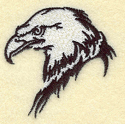 Embroidery Design: American Eagle head side view small 2.50w X 2.49h