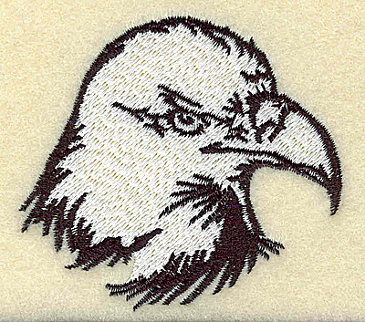 Embroidery Design: American Eagle head small 2.75w X 2.49h
