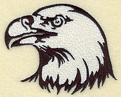 Embroidery Design: American Eagle head medium 4.09w X 3.31h
