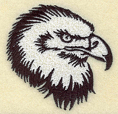 Embroidery Design: American Eagle head small 2.97w X 2.92h