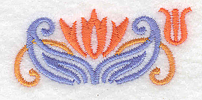 Embroidery Design: Mini border piece 2 2.47w X 1.08h