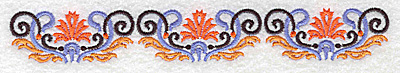 Embroidery Design: Border 3 6.95w X 0.98h