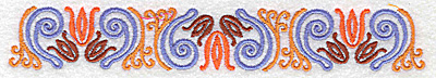 Embroidery Design: Border 4 6.97w X 1.08h