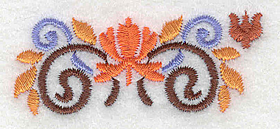 Embroidery Design: Mini border piece 9 2.41w X 0.98h