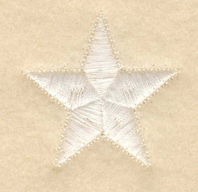 Embroidery Design: Star large 1.50w X 1.50h