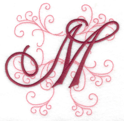 Embroidery Design: M large 4.97w X 4.97h