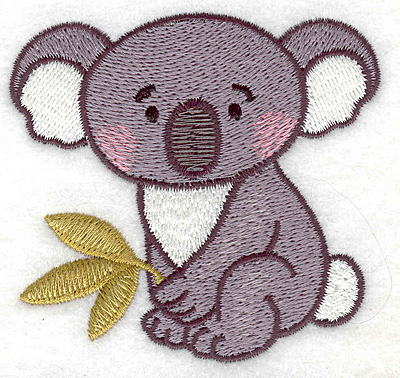 Embroidery Design: Koala 3.03w X 2.87h