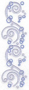 Embroidery Design: Air bubbles large 2.06w X 6.97h
