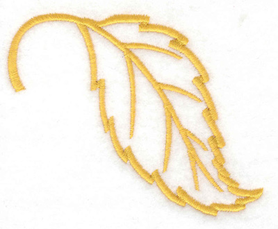 Embroidery Design: Beech leaf    3.63w X 2.86h
