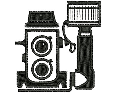 Embroidery Design: Vintage Camera 2.02w X 2.16h