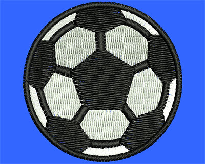 Embroidery Design: Soccer Ball 1.49w X 1.50h