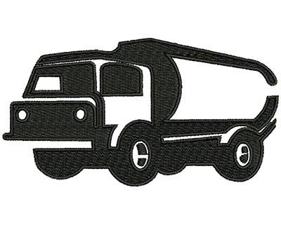 Embroidery Design: Truck 4.02w X 2.16h