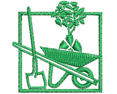 Embroidery Design: Green  1.76w X 1.80h