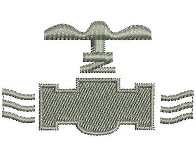 Embroidery Design: Faucet  2.22w X 1.34h