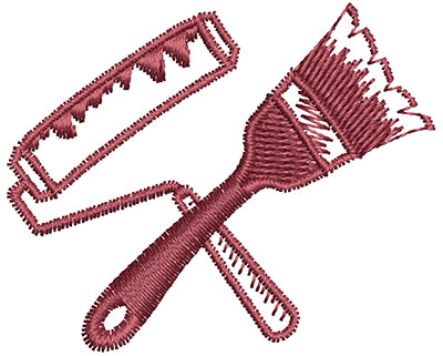 Embroidery Design: Painting Tools 1.89w X 1.54h