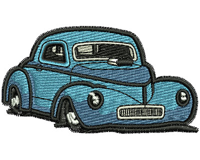 Embroidery Design: Vintage Car 2.68w X 1.47h