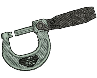 Embroidery Design: Micrometer 2.79w X 1.88h