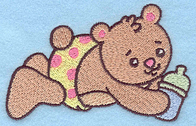 Embroidery Design: Baby Bear 3.82w X 2.44h