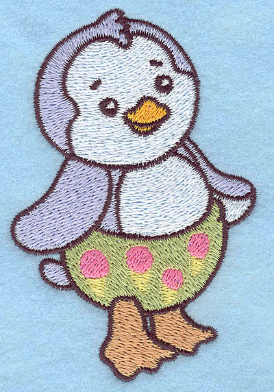 Embroidery Design: Baby Penguin  2.58w X 3.89h