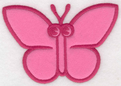 Embroidery Design: Butterfly applique5.00w X 3.43h