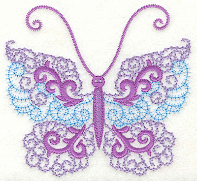 Embroidery Design: Butterfly 3 large 4.97w X 4.62h