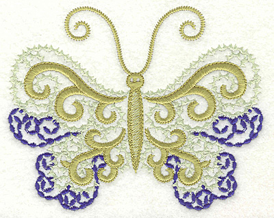 Embroidery Design: Butterfly 10 large 4.98w X 4.00h