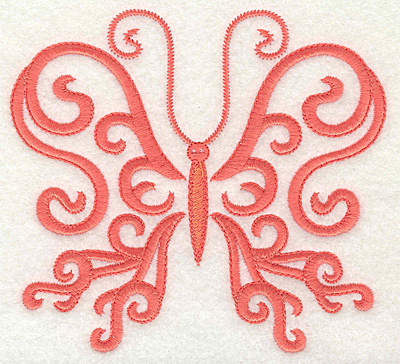 Embroidery Design: Butterfly body 2 large 4.95w X 4.54h