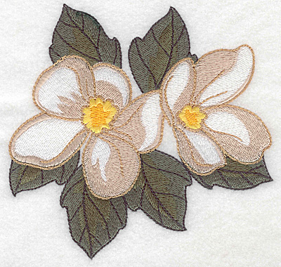 Embroidery Design: Blossom large 4.98w X 4.89h