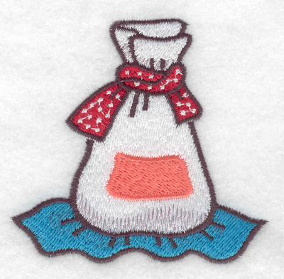 Embroidery Design: Bag of flour 3.10w X 3.04h